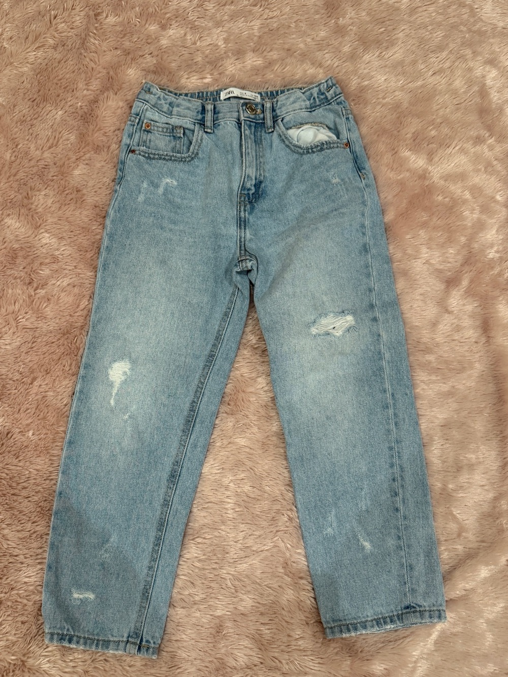 Zara Light blue girls jeans